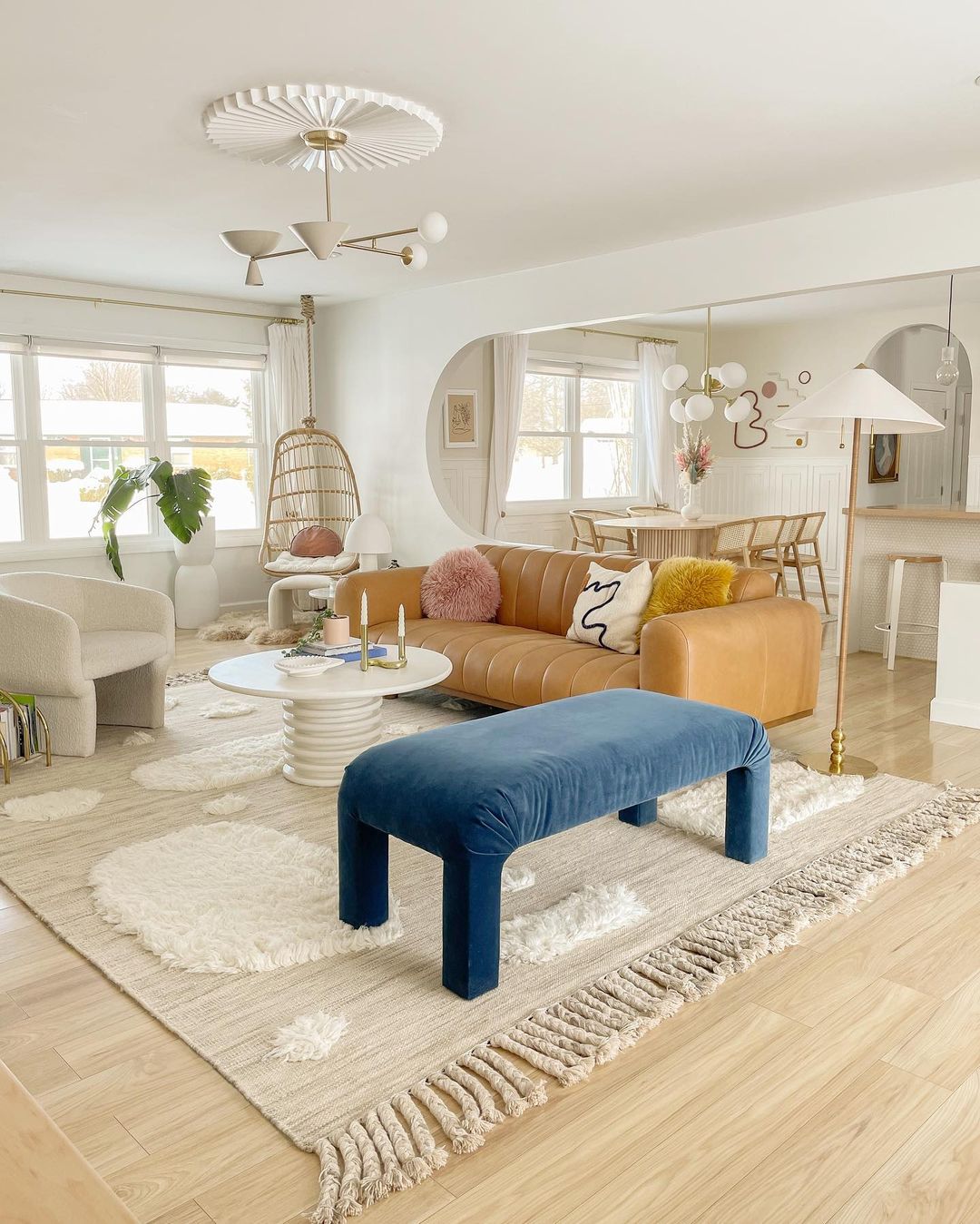 10 Ways to Create an Urban Boho Living Room